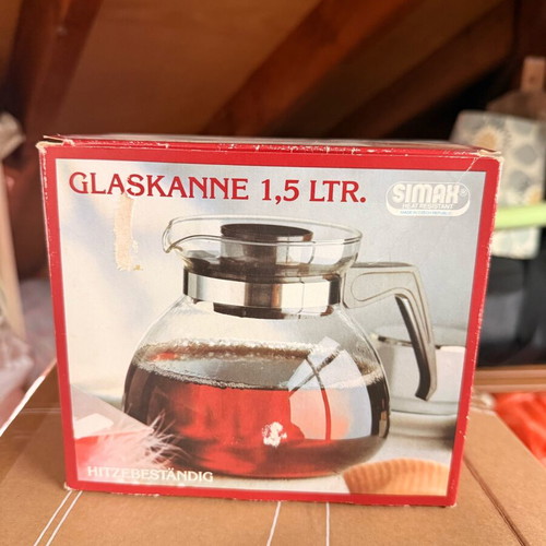 Simax Glass Jug 1.5L Heat Resistant New with Box