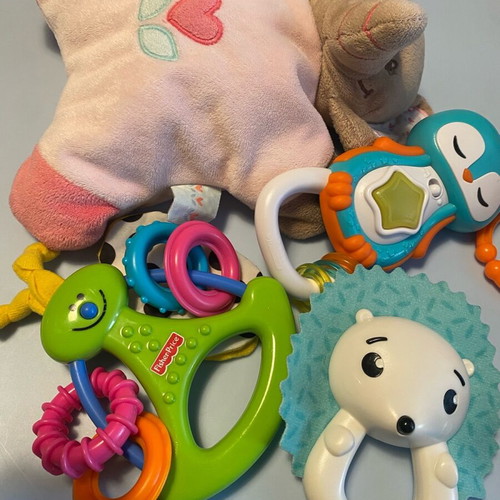 Baby toys rattles like new