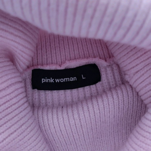 Turtleneck sweaters used, purple and pink, pack of 2