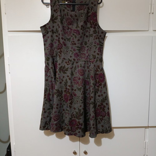 JLo women's dress like new, purple gray A-line knee-length large