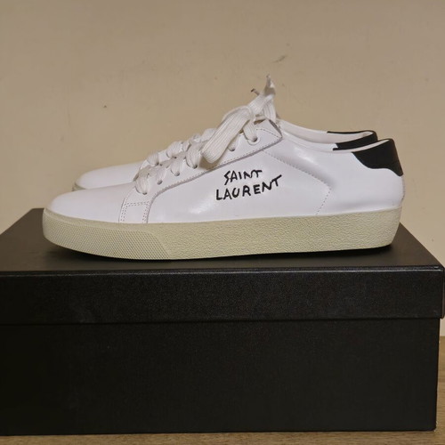 Yves Saint Laurent women's sneakers like new, leather, size 40