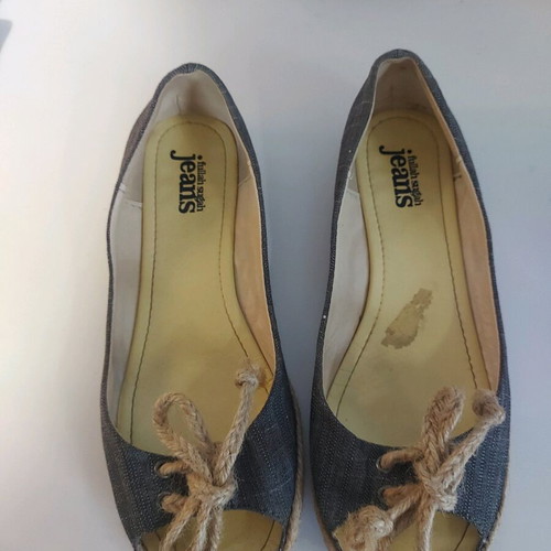Fullah Sugah ballerinas used, summer style, blue, size 37
