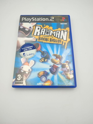 Rayman Raving Rabbids PlayStation 2 PS2 like new
