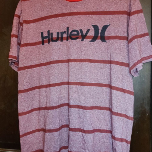 Hurley T-shirt size L new, red