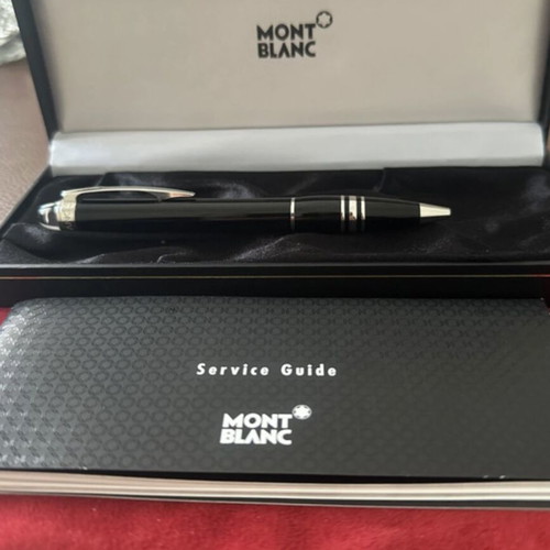 Montblanc StarWalker Precious Resin Ballpoint Pen like new with box and certificate