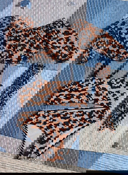 ΠΑΙΔΙΚΟ ANIMAL PRINT ΣΕΤΑΚΙ ΜΑΓΙΟ 100 cm.