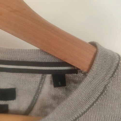 Marc O'Polo men's long-sleeve shirt 100% linen size S like new, light gray