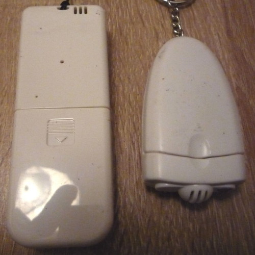 Alcohol Tester Set like new with keychain and portable device
