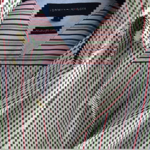 ΤOMMY HILFIGER Ανδρικό Πουκάμισο Pinstripe - Size SMALL - ΚΑΙΝΟΥΡΓΙΟ
