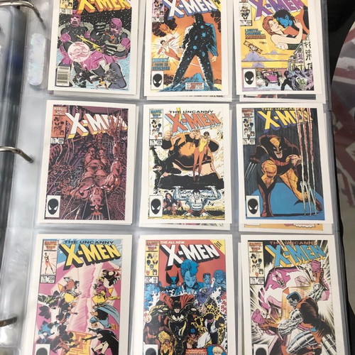 Uncanny X-Men Covers Series II Complete Set 45 mint collectible cards