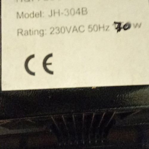 HQI 70w Electrom projector new