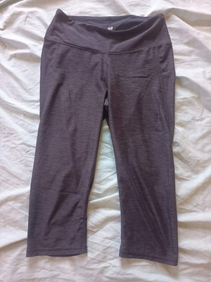 H&M Sport leggings like new, gray, size M