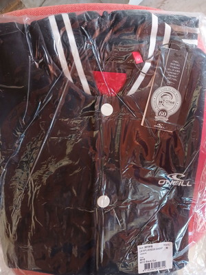 O'Neill varsity jacket, black, size M