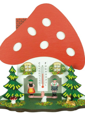 Alpine house weather station new with figures