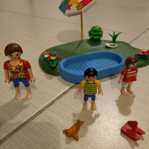 Playmobil compact rowing pool set new