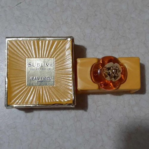 Sublime by Jean Patou 4ml Eau de Parfum mini new, vintage, rare