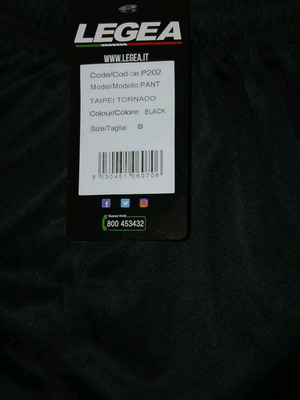 Legea shorts new, size Small