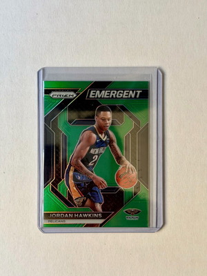 Κάρτα Jordan Hawkins Rookie Emergent Green Prizm 2023-24 καινούργια