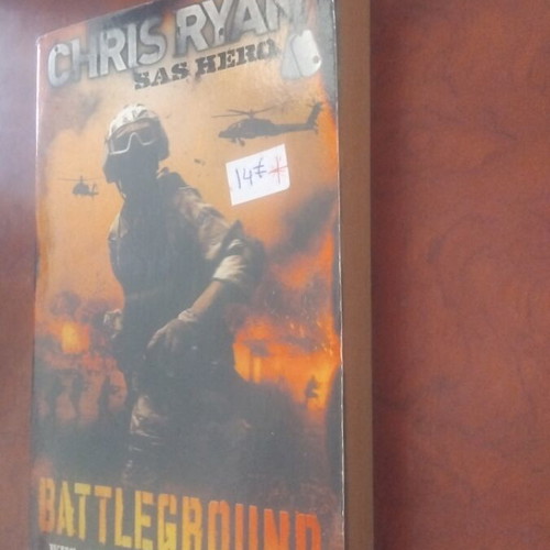 Chris Ryan Battleground book used, English