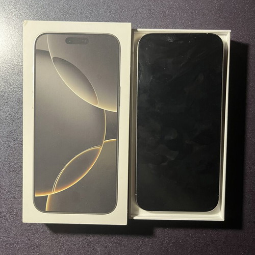 iPhone 16 Pro Max 512GB Titanium like new, 100% battery