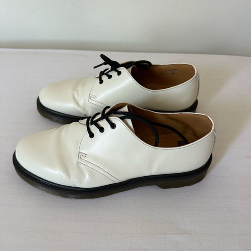 Dr. Martens shoes size 43 like new, white-cream