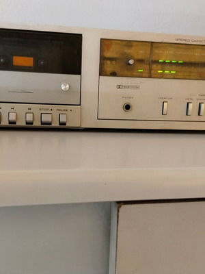 Rotel RD-820 Stereo Cassette Tape Deck used, vintage, playback issue
