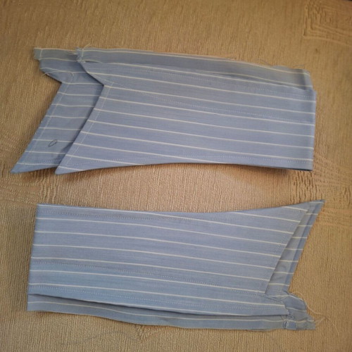 Collars and cuffs like new for worn shirts