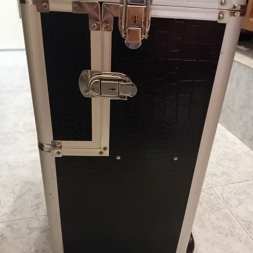 Organizing suitcase wheeled used