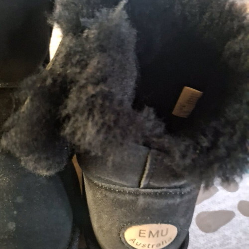 Emu Australia boots size 36 black like new