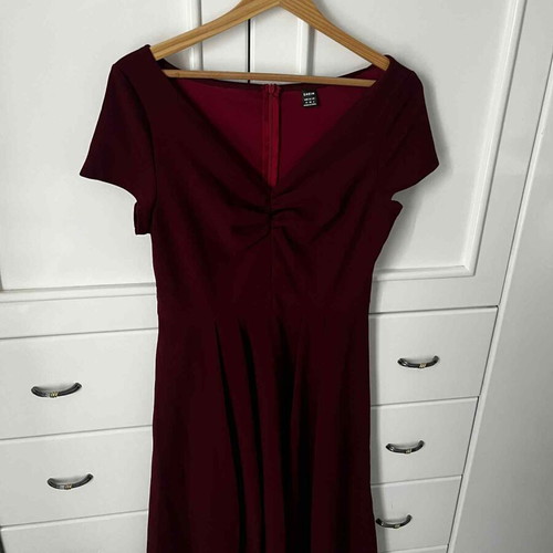 Shein Women's Festive Burgundy Medium Dress New