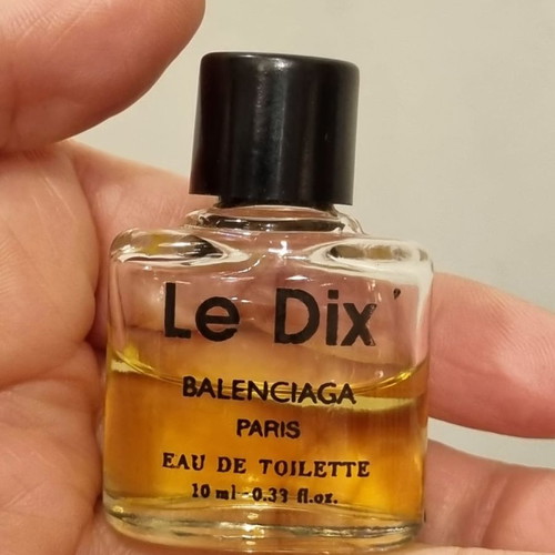 Vintage Balenciaga Paris Eau De Toilette Le Dix Άρωμα 10ml