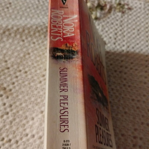 Nora Roberts Summer Pleasures book used