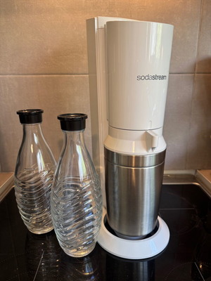 SodaStream Crystal συσκευή για ανθρακούχο νερό σαν καινούργιο, λευκή