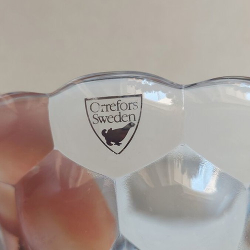 Crystal bowl Orrefors like new, excellent quality