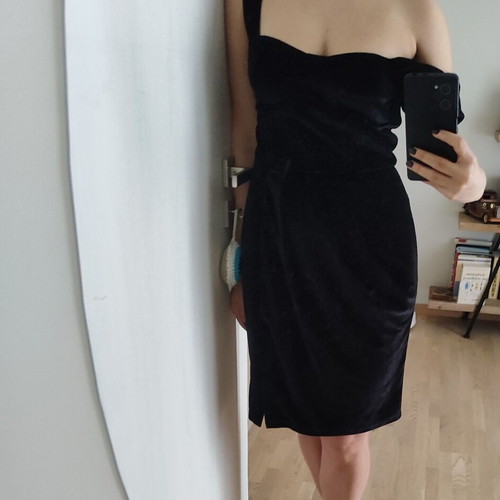 Velvet dress new black size S by five p.m.