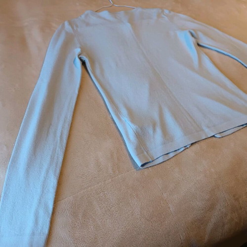H&M cardigan size M like new, baby blue