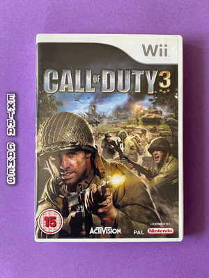 Call of Duty 3 Nintendo Wii употребяван