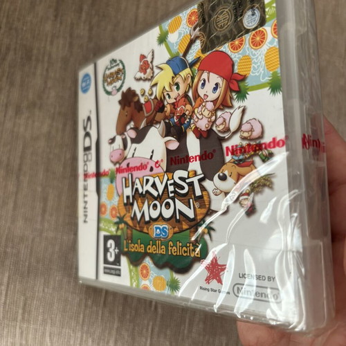 Harvest Moon Nintendo DS sealed game Red Stripe, new