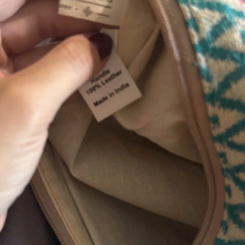 Summer bag used from Lara Ethnics multicolor handheld