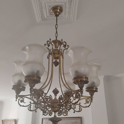 Vintage chandelier in very good condition