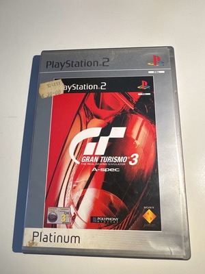 Gran Turismo 3 A-Spec used, Greek version, PlayStation 2