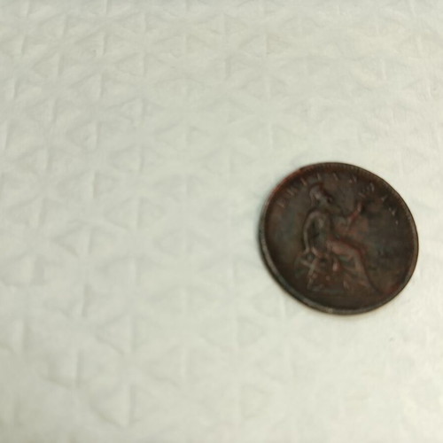 Collectible 1 Lepto 1834 Obol Ionian State coin used, rare
