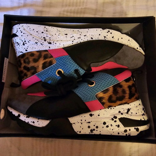 Athletic shoes new, multicolor, size 40