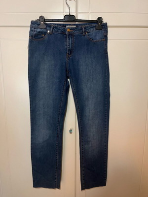 Stradivarius jeans like new, blue, size M 38 10, low rise