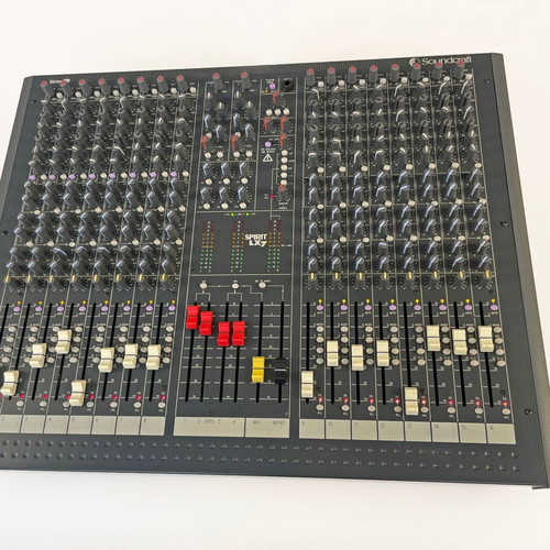 Spirit LX7 Soundcraft 16-Channel Audio Mixer like new