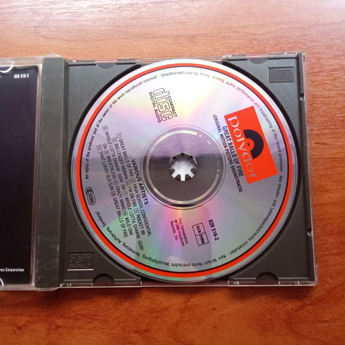 Great Balls of Fire soundtrack CD used, 1980s 1990s
