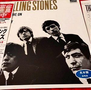 ROLLING STONES 1982 LP NM Vinyl Record JAPAN PROMO W/OBI London MONO L15P-5001