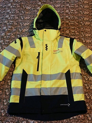 Work jacket like new, size M, windproof and waterproof