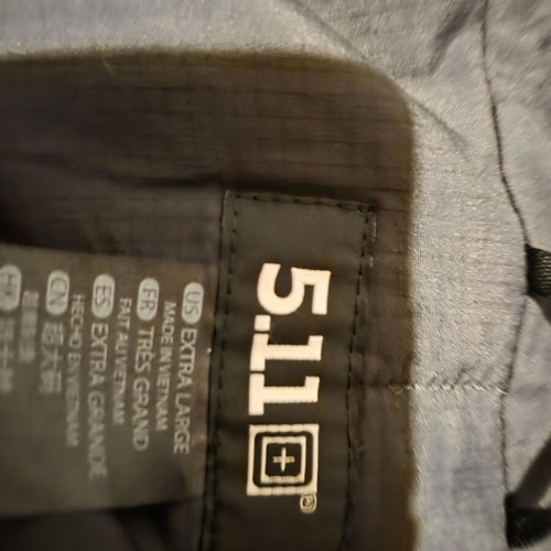 5.11 Tactical insulated jacket, black, XL