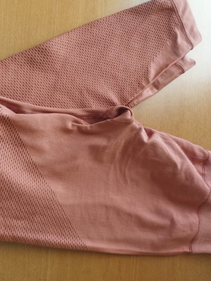 Leggings coral color like new